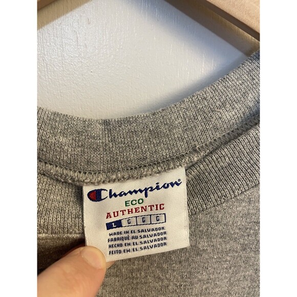 Philly Style Bagels Large Gray Sweatshirt - Retro Eagles Logo - Picture 4 of 4